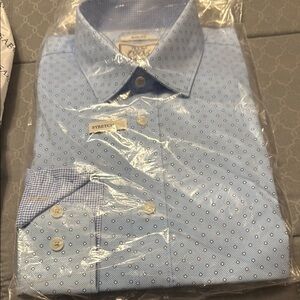 Jos. A. Bank Blue Dress Shirt Classic Design